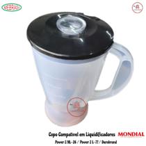 Copo para Liquidificador Mondial Dinâmico L-34 Plástico Reforçado