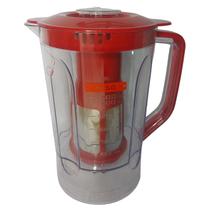 Copo Para Liquidificador Mondial L-900 L-850 Vermelho 1750ml Copo Para Liquidificador Mondial L-900 L-850 Vermelho 1750ml