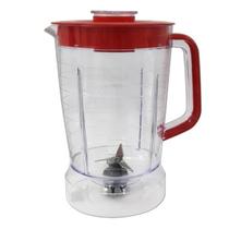 Copo Para Liquidificador Philco Plq1414-1400w Tampa Vermelha