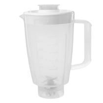 Copo para liquidificador Philips Walita Daily RI2103/RI2102/RI2101 Trasnlucido tampa branca