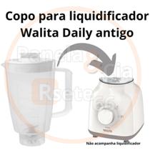 Copo para liquidificador Walita DAILY antigo translúcido Copo para liquidificador Walita DAILY antigo translúcido