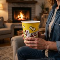 Copo para Pipoca Clink 2 Litros Plástico - Filmes e Séries em Casa Copo para Pipoca Clink 2 Litros Plástico - Filmes e Séries em Casa