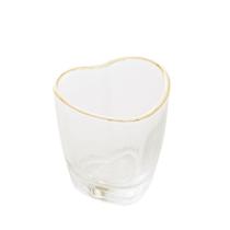 Copo para Shot Lyor Coração de Vidro com Fio de Ouro 50ml Copo para Shot Lyor Coração de Vidro com Fio de Ouro 50ml