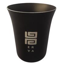 Copo Para Tereré de Alumínio Classic Black Erva Mate