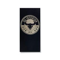 Copo para tereré du interior quadrado inox preto