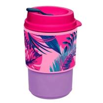 Copo Para Viagem Floral Tupperware 350ml