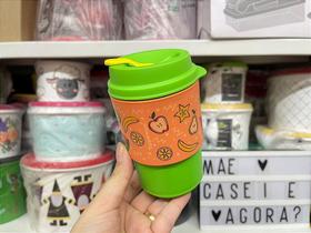 Copo para Viagem Tupperware 350 ml Salada de Frutas