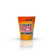 Copo Personalizado De Papel P/ Drink 400ml - 100 Unid