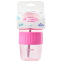 Copo Pimpolho 2 em 1 com Canudo e Bico Cor Rosa 350ml +12 Meses Copo Pimpolho 2 em 1 com Canudo e Bico Cor Rosa 350ml +12 Meses