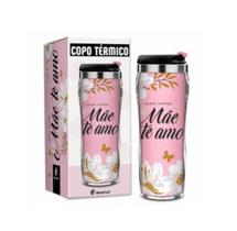 Copo plast. inox temas new - mae te amo sempre - Brasfood