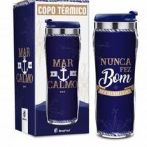 Copo plast. inox temas new - mar calmo brasfoot