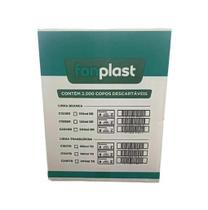 Copo plastico 150 ml 2.500 unidades fonplast Copo plastico 150 ml 2.500 unidades fonplast