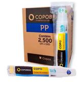Copo plástico 180mL PP Branco 2.500 unidades Copobras Copo plástico 180mL PP Branco 2.500 unidades Copobras