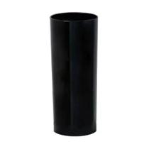 Copo Plástico 340mL Long Drink Preto Para Festas C/1 Unid. - LSCTOYS