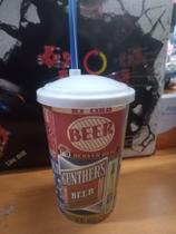 copo plastico 550 ml com tampa e canudo