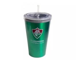 Copo Plástico Canudo 500 Ml - Fluminense