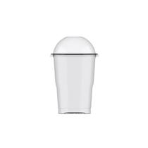 Copo Plástico Crystal Bello 250ml Tampa Bolha Plastilânia Pacote 20 unidades