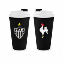 Copo Plástico Decorado 500ml Brasfoot Presente Click c/ Tampa Times Futebol Atlético Mineiro Galo Copo Plástico Decorado 500ml Brasfoot Presente Click c/ Tampa Times Futebol Atlético Mineiro Galo
