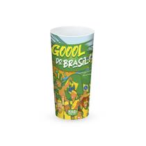Copo Plástico Decorado Brasil Copa do Mundo 350ml Copo Plástico Decorado Brasil Copa do Mundo 350ml