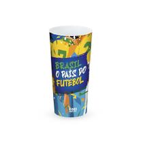Copo Plástico Decorado Brasil Copa do Mundo 350ml Copo Plástico Decorado Brasil Copa do Mundo 350ml