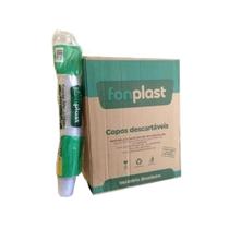 Copo Plástico Descartável 180ml Fonplast Cx 2500 Unidades Copo Plástico Descartável 180ml Fonplast Cx 2500 Unidades