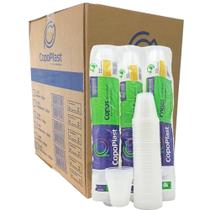 Copo plastico descartavel 180ml refrigerante 500 un suco