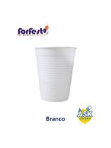 Copo Plástico Descartável 200ml Forfest - Pacote com 50 unidades.