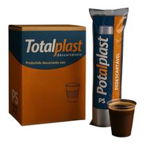 Copo plastico descartavel 50mlcom 5000 un café docinhos chá