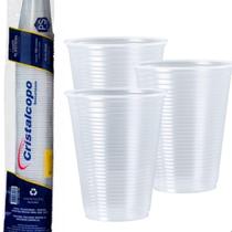 Copo Plástico Descartável Transparente 200ml P/ Água - 100un Copo Plástico Descartável Transparente 200ml P/ Água - 100un