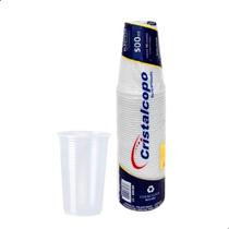 Copo Plástico Descartável Transparente 500ml 50un