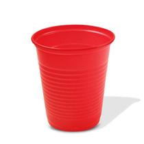 Copo Plástico Descartável Vermelho 200ml 50 unidades - Trik Trik