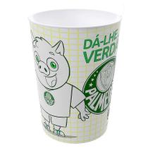 Copo Plástico Estampado para Suco Refri e Café do Palmeiras Verdão Oficial