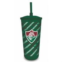 Copo Plástico Fluminense Com Canudo Oficial Copo Plástico Fluminense Com Canudo Oficial