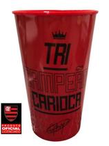 Copo Plastico Gabigol Tri Carioca Oficial 550ml Flamengo
