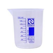 Copo plástico medidor becker 150ml pp autoclavavel 150ml nalgon