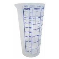 Copo Plástico Medidor Dosador Receitas Graduado 500 Ml Top