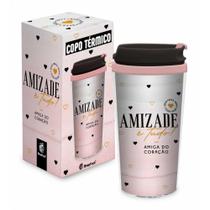 Copo Plástico Térmico Smart Amiga do Coração - BrasFoot