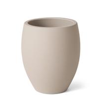 Copo Porta Escova de Dentes em Cimento Cinza 10cm 16848 Mart