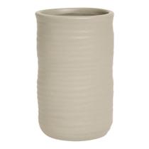 Copo Porta Escovas Decorativo Multiuso Em Cerâmica Boho Chic