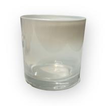 Copo porta-escovas / vela 265ml branco degrade