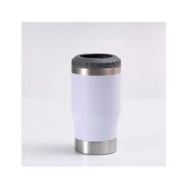 Copo Porta Lata Cerveja 6x1 Garrafa Longneck Térmico de Inox Com Abridor 420ml 5816