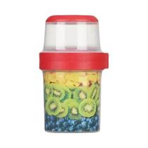 Copo Portátil Para Café Da Manhã, Recipiente De Plástico Para Salada, Iogurte, Cereal, Aveia,