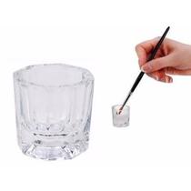 Copo Pote Dappen Vidro Mistura Pó Liquido Unha Gel Encapsula