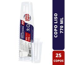 Copo Pp Ultra Copos 770Ml Com 25 Un