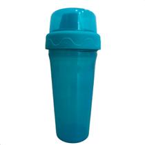 COPO PREMIUM 340 ml C/ TAMPA VALV RED DE PINGOS AZUL Baby Go