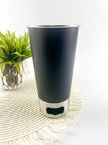 Copo Preto Com Abridor 500ml Copo Preto Com Abridor 500ml