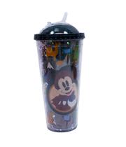 Copo Preto Mickey Cubos Gelo Artificial 600ml Disney