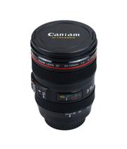 Copo Preto Plastico Formato Lente De Câmera 480ml Copo Preto Plastico Formato Lente De Câmera 480ml