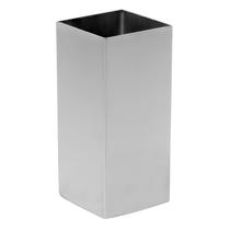 Copo Quadrado Para Tererê Drinks Sucos Em Aço Inox 200ml Beber Mate 11cm Copo Quadrado Para Tererê Drinks Sucos Em Aço Inox 200ml Beber Mate 11cm