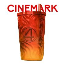 Copo Quarteto Fantástico Personagens - Cinemark Copo Quarteto Fantástico Personagens - Cinemark